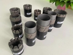 Diamond Reamer Bq Pq Çekirdek Borma Boyutları Reaming Shell Hq Nq Borma Aracı Kömür Madenli Kömürçü