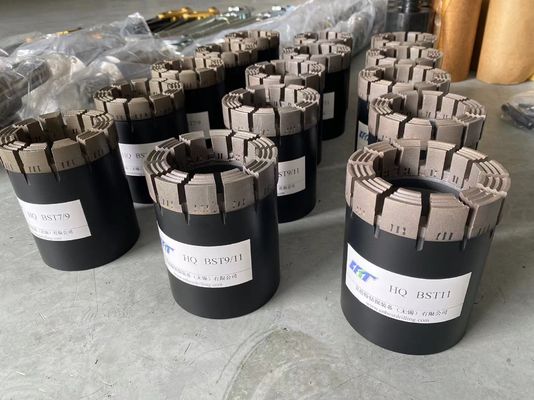 BQ NQ NQ3 HQ Jeolojik Araştırma için Impregnated Diamond Core Bit