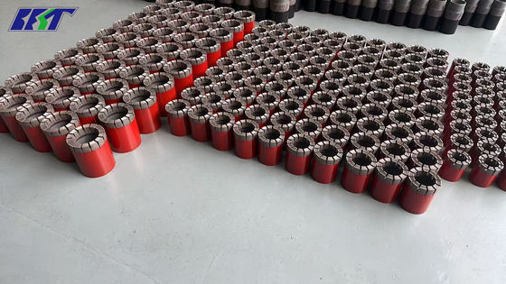12 mm HQ3 HQTT Dökülen Elmas Çekirdek Bit Yüzey Maden Sert Formasyon Borlama