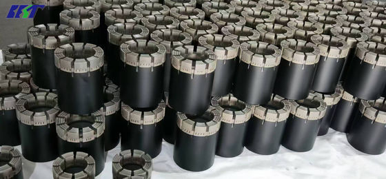 12 mm HQ3 HQTT Dökülen Elmas Çekirdek Bit Yüzey Maden Sert Formasyon Borlama