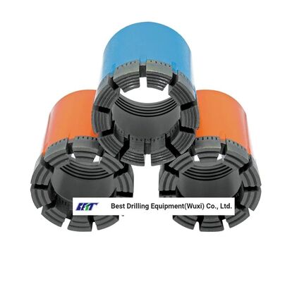 Diamond Core Drill Bits and Core Barrels for Drilling with Different Waterways