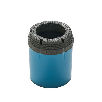 1-10 Inch Yüzey Set Diamond Core Bits For Rock Drilling Multi-Layer Impregnation Cooling Lubrication