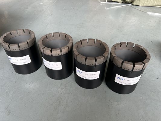 12 mm HQ3 HQTT Dökülen Elmas Çekirdek Bit Yüzey Maden Sert Formasyon Borlama